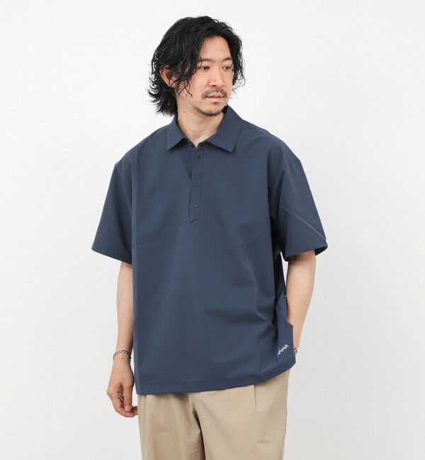 NOLLEY'S goodman「《セットアップ対応》【NANGA】DotAir COMFY POLO SHIRT 26SS」|シャツ・ブラウス|