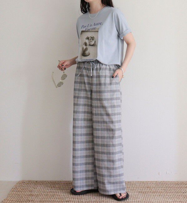 fredy emue「【UVカット/接触冷感】CATフォトＴシャツ」|Tシャツ・カットソー|