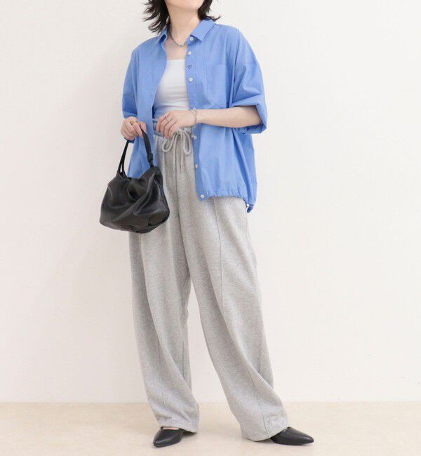 fredy emue「【人気につき半袖Ver.で再登場】汗染み軽減加工COTTON半袖シャツブルゾン」|シャツ・ブラウス|