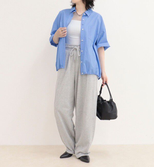 fredy emue「【人気につき半袖Ver.で再登場】汗染み軽減加工COTTON半袖シャツブルゾン」|シャツ・ブラウス|