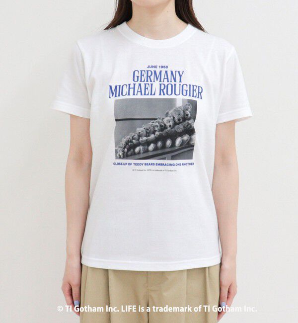 fredy emue「【haru &times; GOOD ROCK SPEED】PhotoロゴコンパクトTシャツ」|Tシャツ・カットソー|