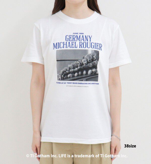 fredy emue「【haru &times; GOOD ROCK SPEED】PhotoロゴコンパクトTシャツ」|Tシャツ・カットソー|