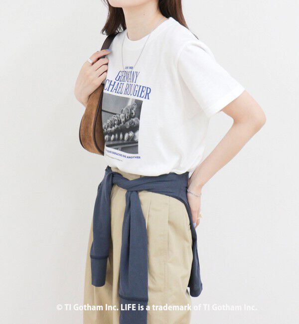 fredy emue「【haru &times; GOOD ROCK SPEED】PhotoロゴコンパクトTシャツ」|Tシャツ・カットソー|