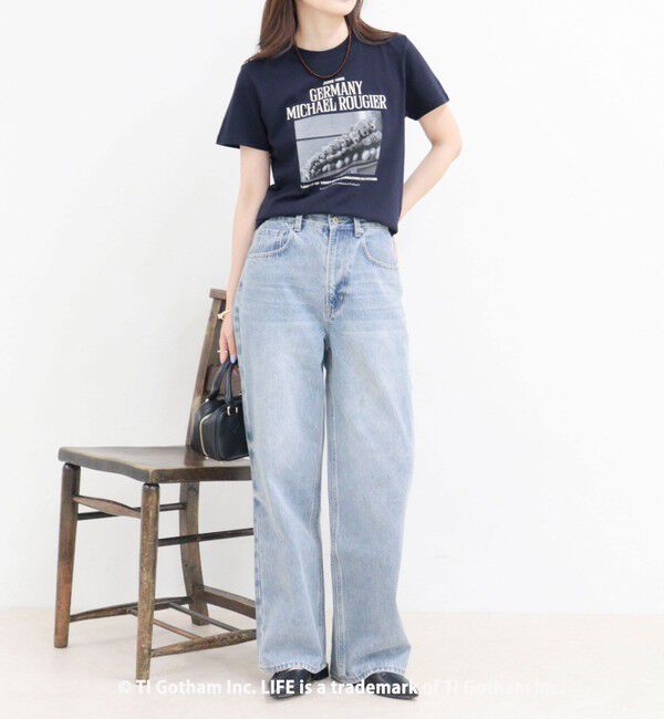 fredy emue「【haru &times; GOOD ROCK SPEED】PhotoロゴコンパクトTシャツ」|Tシャツ・カットソー|