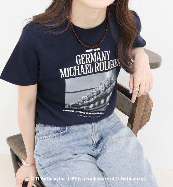 fredy emue「【haru &times; GOOD ROCK SPEED】PhotoロゴコンパクトTシャツ」|Tシャツ・カットソー|