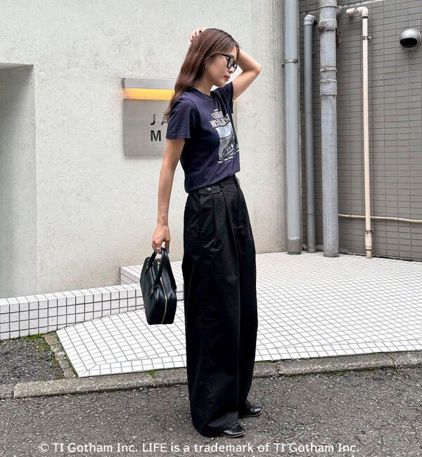 fredy emue「【haru &times; GOOD ROCK SPEED】PhotoロゴコンパクトTシャツ」|Tシャツ・カットソー|