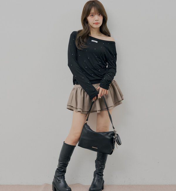  「【WEB限定/REVIVAL】チャーム付きミディアムバッグ」|ショルダー・メッセンジャー|