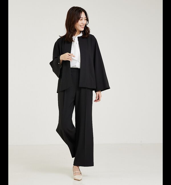 abahouse mavie「【エニデイカセット】タックストレートパンツ」|その他|