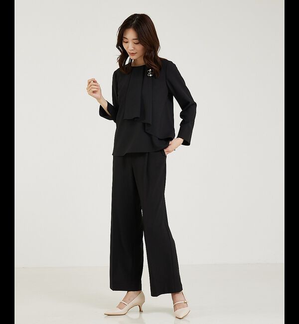 abahouse mavie「【エニデイカセット】タックストレートパンツ」|その他|