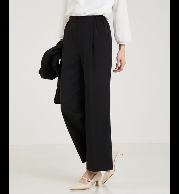 abahouse mavie「【エニデイカセット】タックストレートパンツ」|その他|