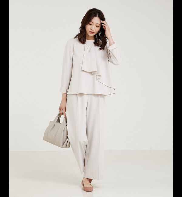 abahouse mavie「【エニデイカセット】タックストレートパンツ」|その他|