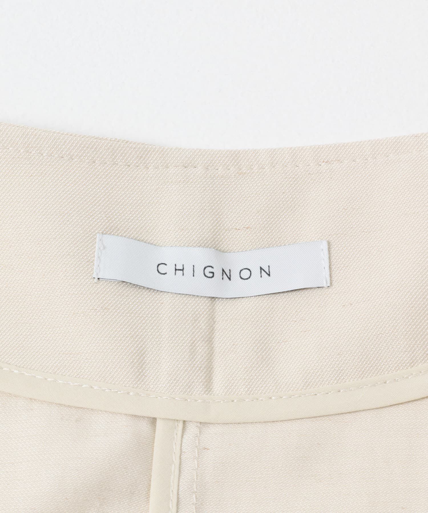 URBAN RESEARCH ROSSO「CHIGNON　麻ミックスジレトップス」|ベスト・ジレ|
