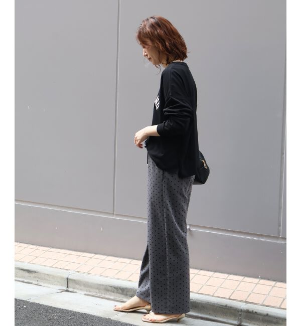  「《WEB限定》フロッキードットイージーパンツ」|その他|