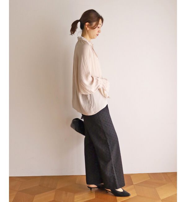  「《WEB限定》フロッキードットイージーパンツ」|その他|