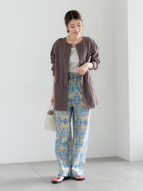 Te chichi「【LIBERTY FABRICS】イージーパンツ」|その他|