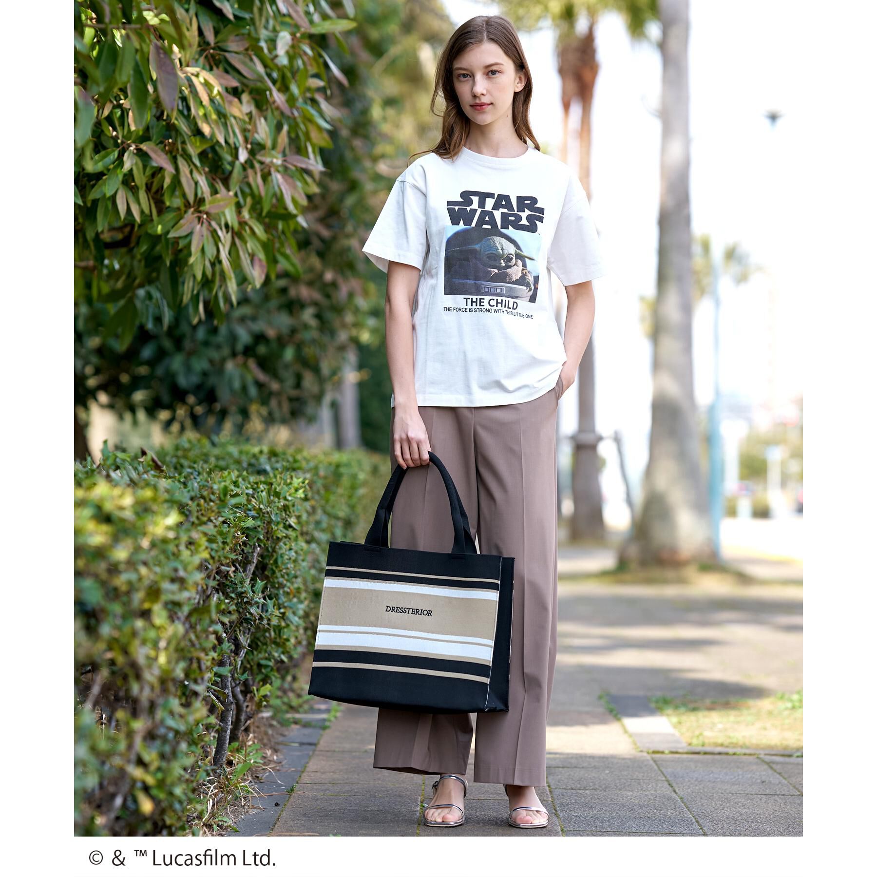 DRESSTERIOR「【接触冷感】STAR WARS カプセルグローグTシャツ」|Tシャツ・カットソー|