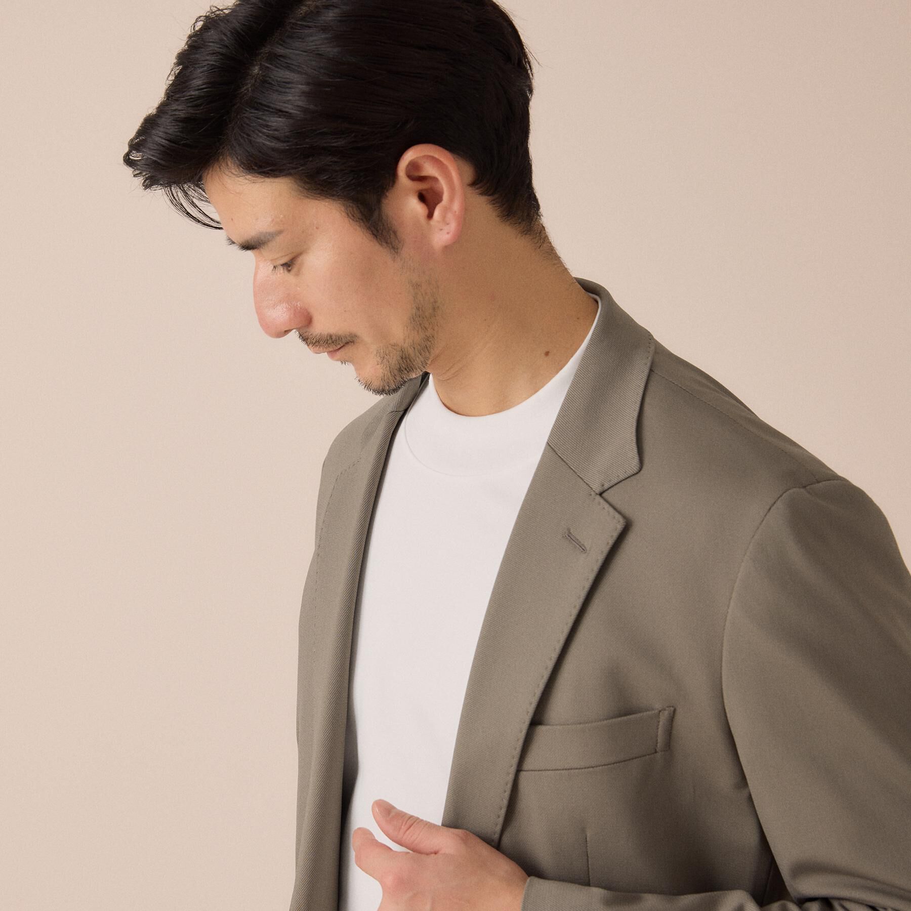 TAKEO KIKUCHI「ハイゲージ モックネックＴシャツ」|Tシャツ・カットソー|