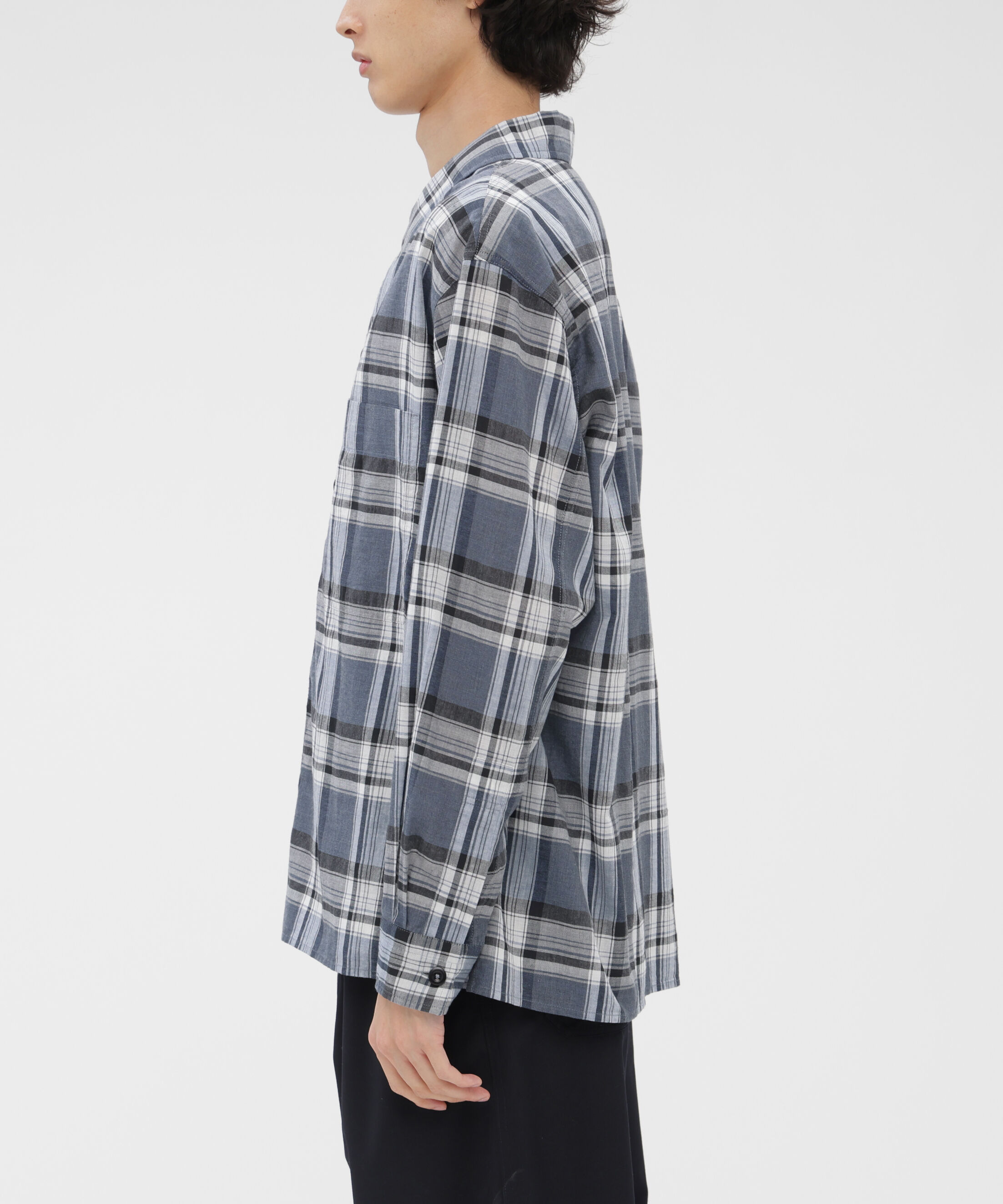 MHL.「TOP DYED COTTON POPLIN SHIRT」|シャツ・ブラウス|