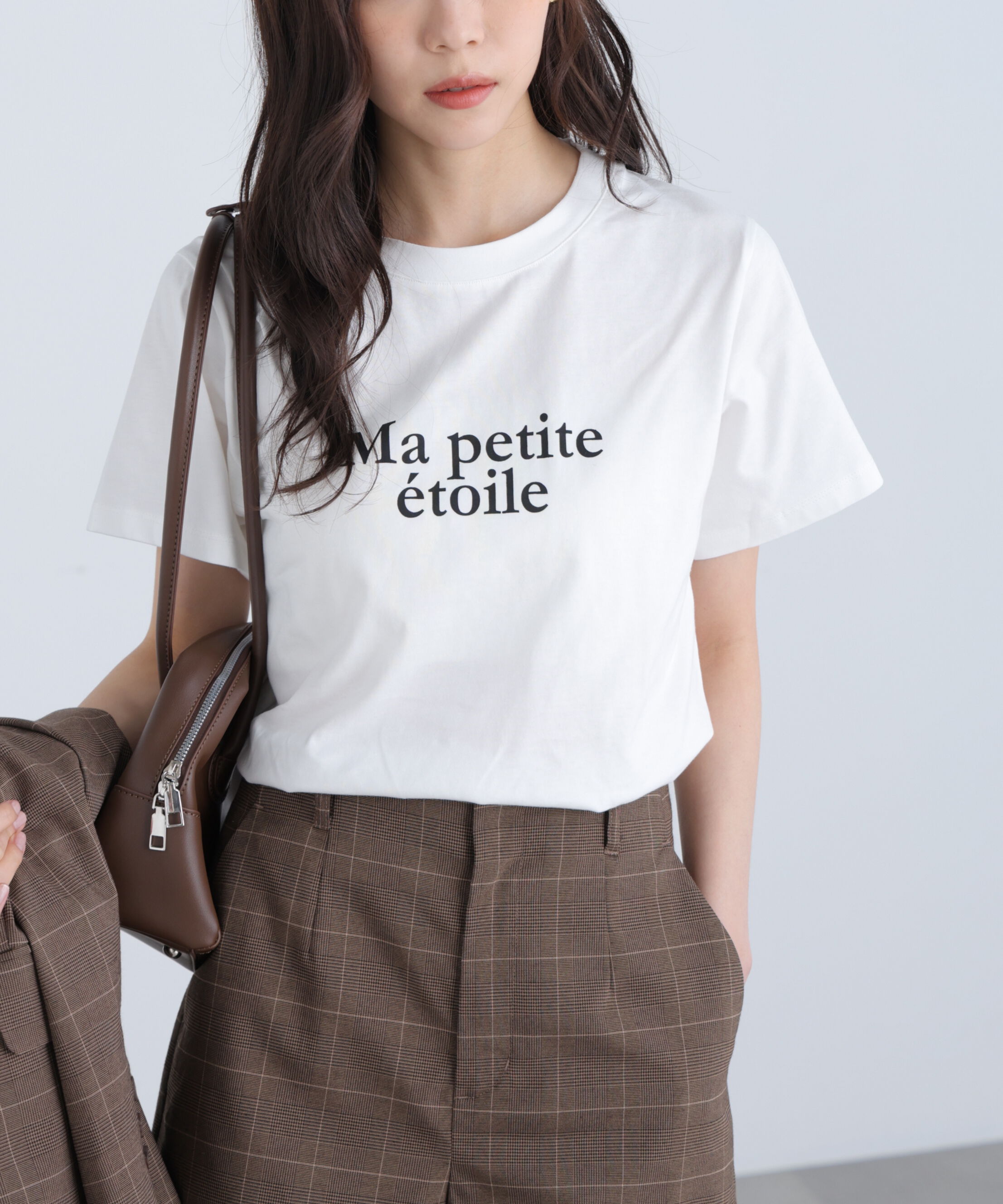  「フレンチロゴプリントTシャツ」|Tシャツ・カットソー|