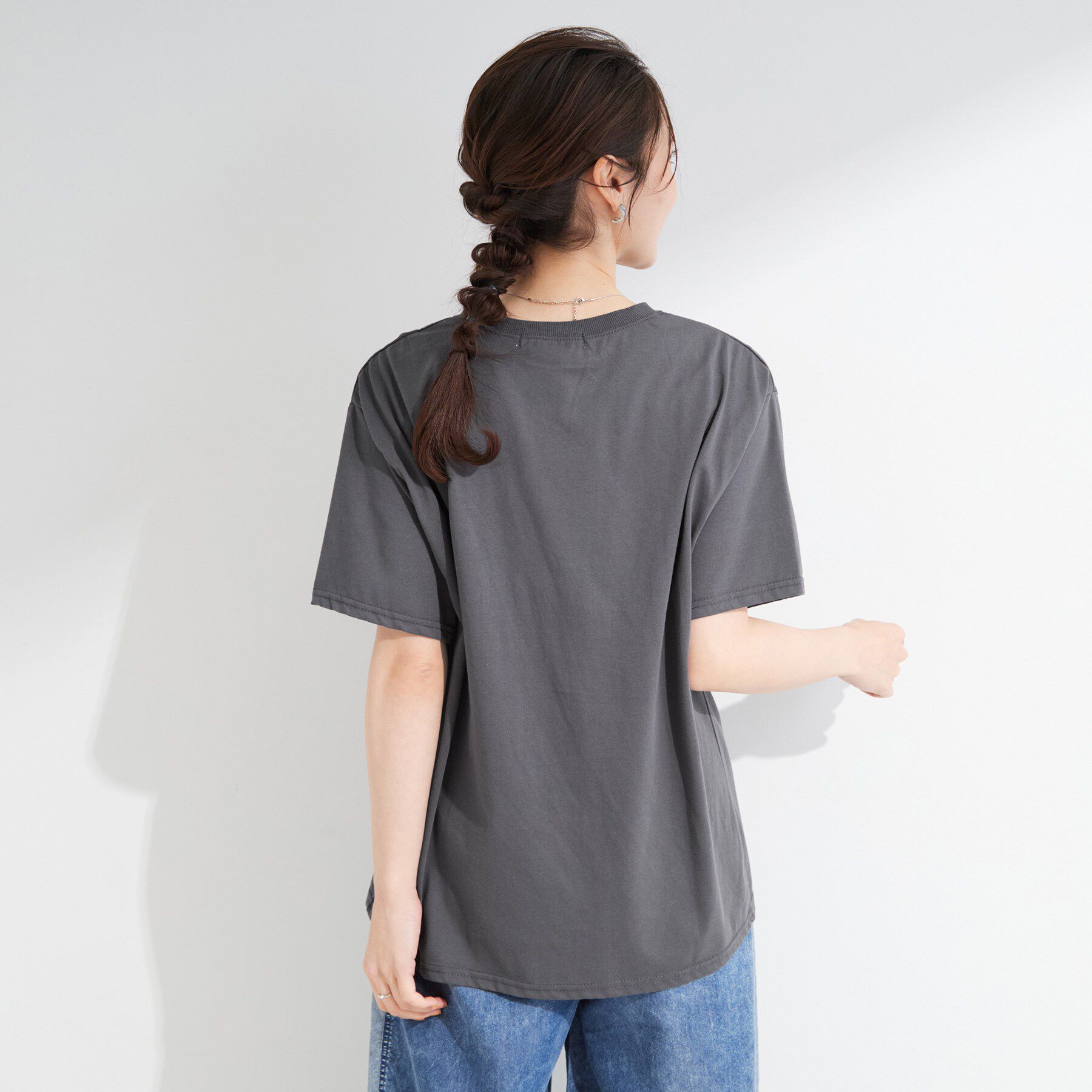 SHOO･LA･RUE「【ひんやり/S-LL】選べる4柄　デイリー使いにぴったりな 大人の頼れるTシャツ」|Tシャツ・カットソー|