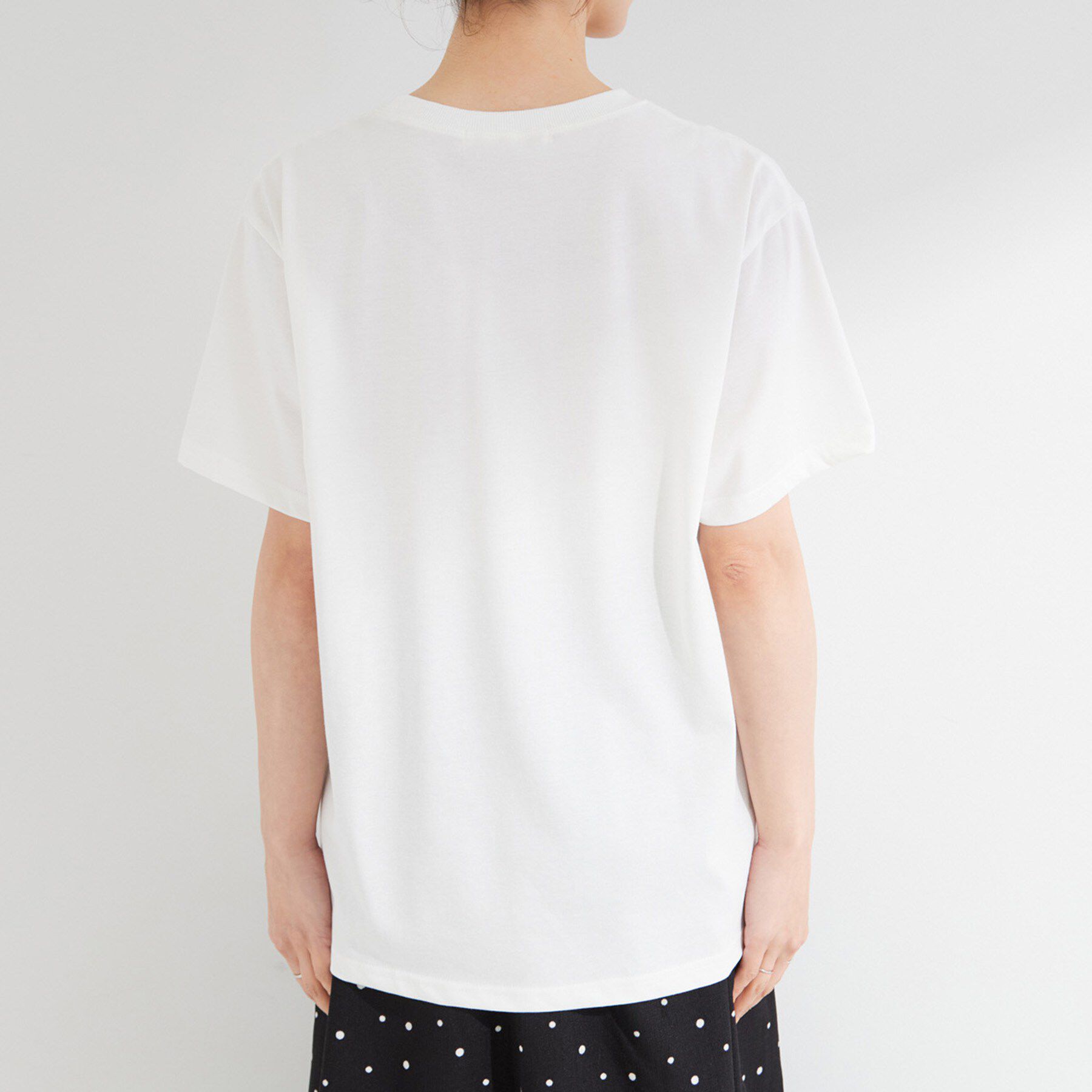 SHOO･LA･RUE「【ひんやり/S-LL】選べる4柄　デイリー使いにぴったりな 大人の頼れるTシャツ」|Tシャツ・カットソー|