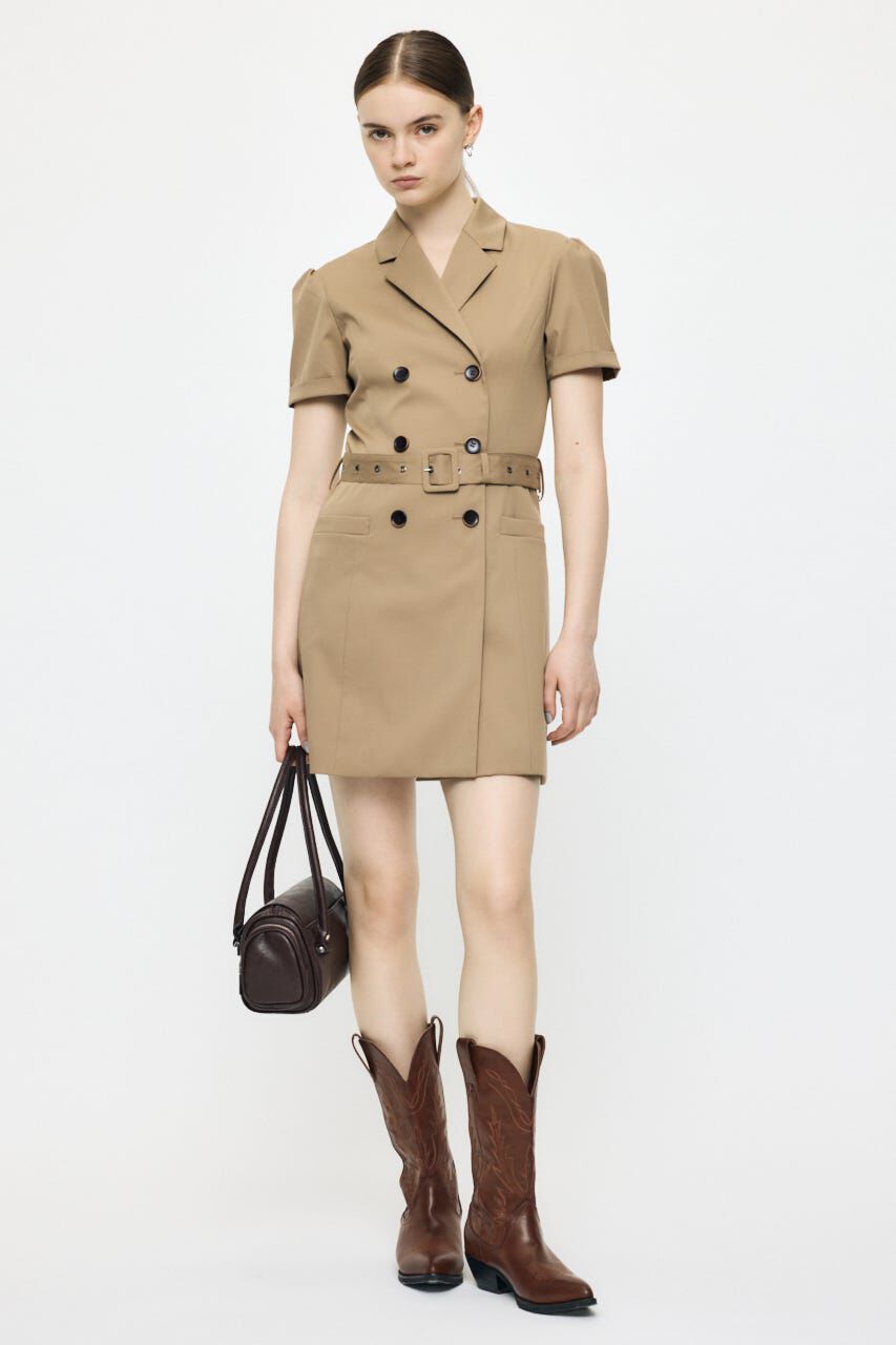 MOUSSY「DOUBLE BREASTED BLAZER MINI ワンピース」|ワンピース|