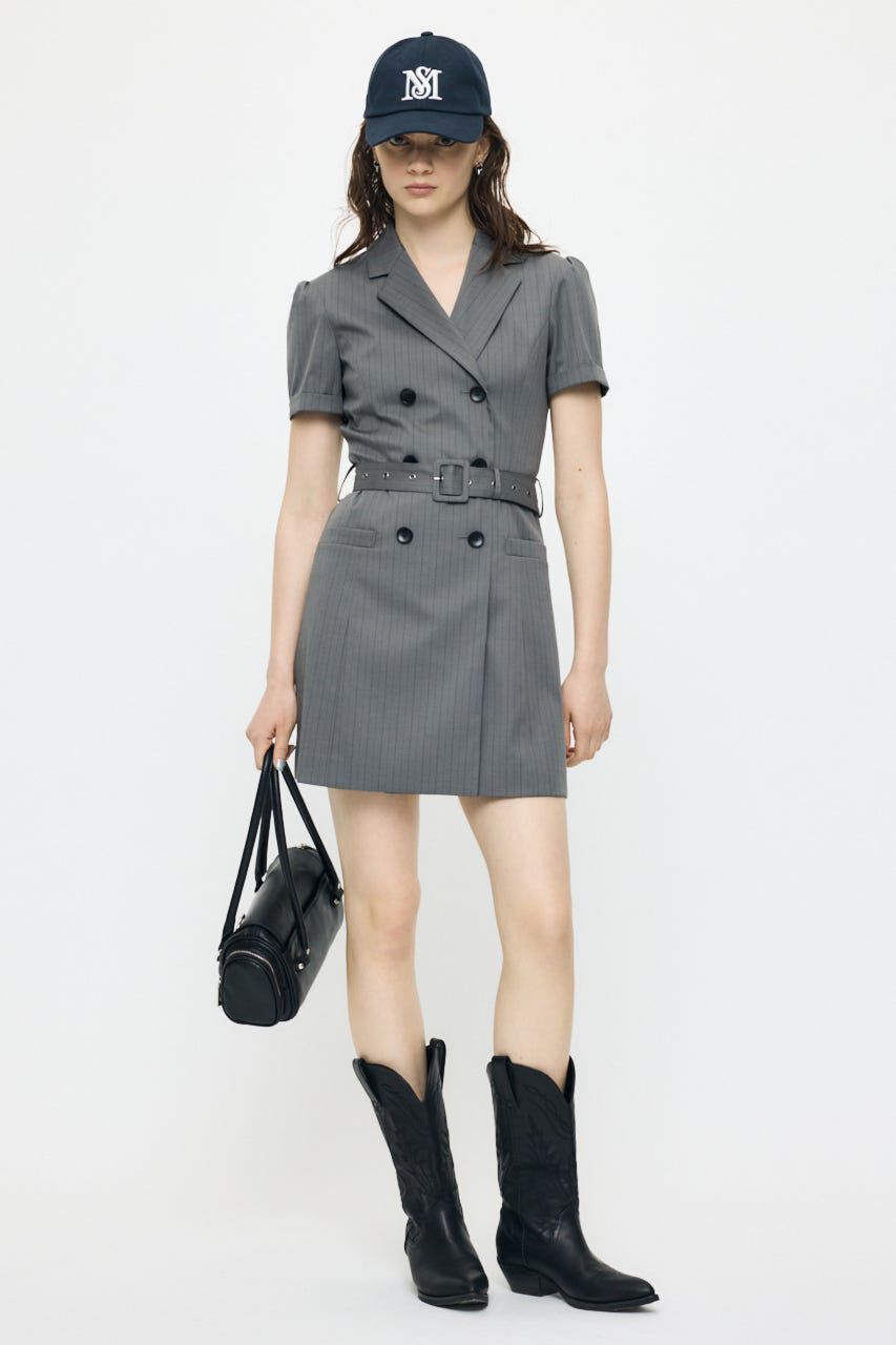 MOUSSY「DOUBLE BREASTED BLAZER MINI ワンピース」|ワンピース|