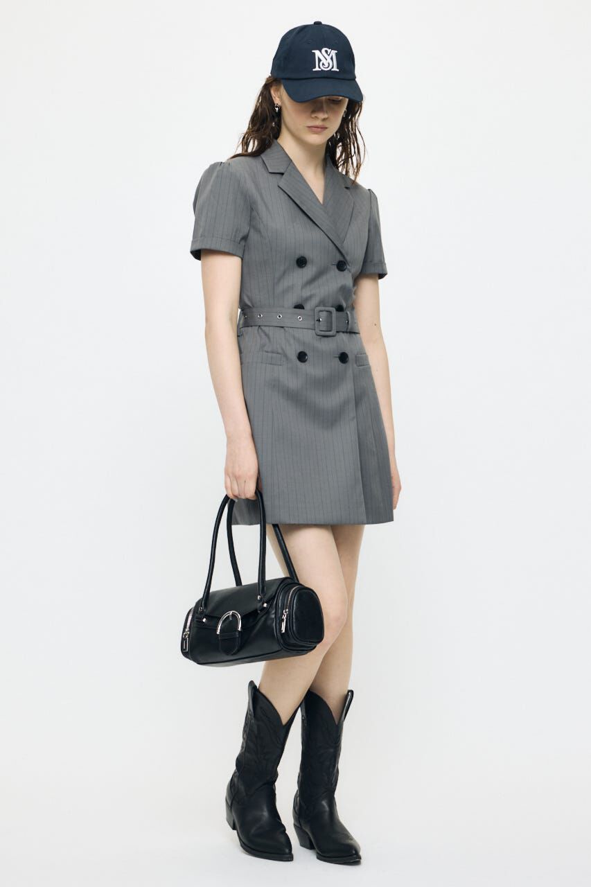 MOUSSY「DOUBLE BREASTED BLAZER MINI ワンピース」|ワンピース|