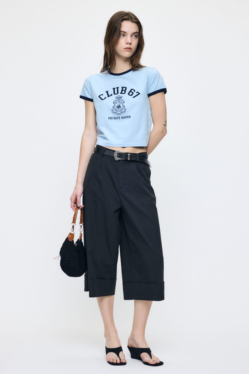 MOUSSY「CLUB 67 RINGER TEE」|Tシャツ・カットソー|
