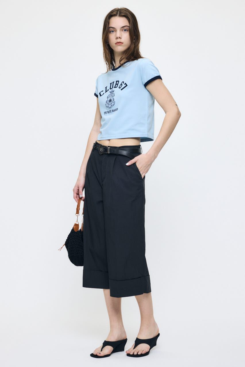MOUSSY「CLUB 67 RINGER TEE」|Tシャツ・カットソー|