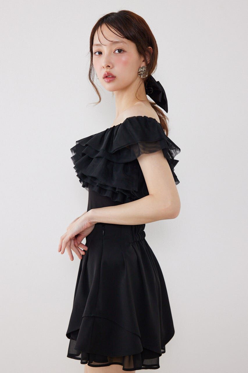 rienda「オフショルフリルカットトップス」|Tシャツ・カットソー|