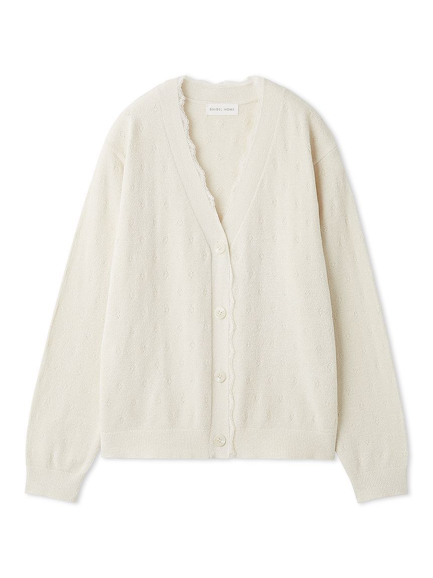 SNIDEL HOME「【イフミック(R)】ニットカーディガン」|ルームウェア|