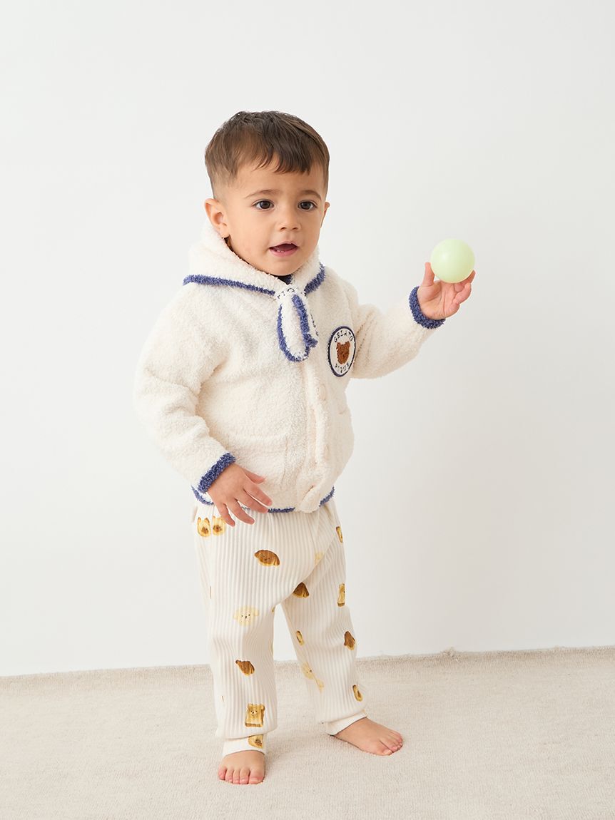 GELATO PIQUE KIDS & BABY「【BABY】ベビモコアニマルブレッドカーディガン&スカーフセット」|その他ベビー用品|