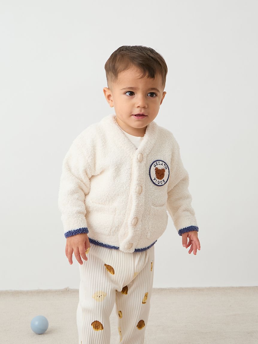 GELATO PIQUE KIDS & BABY「【BABY】ベビモコアニマルブレッドカーディガン&スカーフセット」|その他ベビー用品|