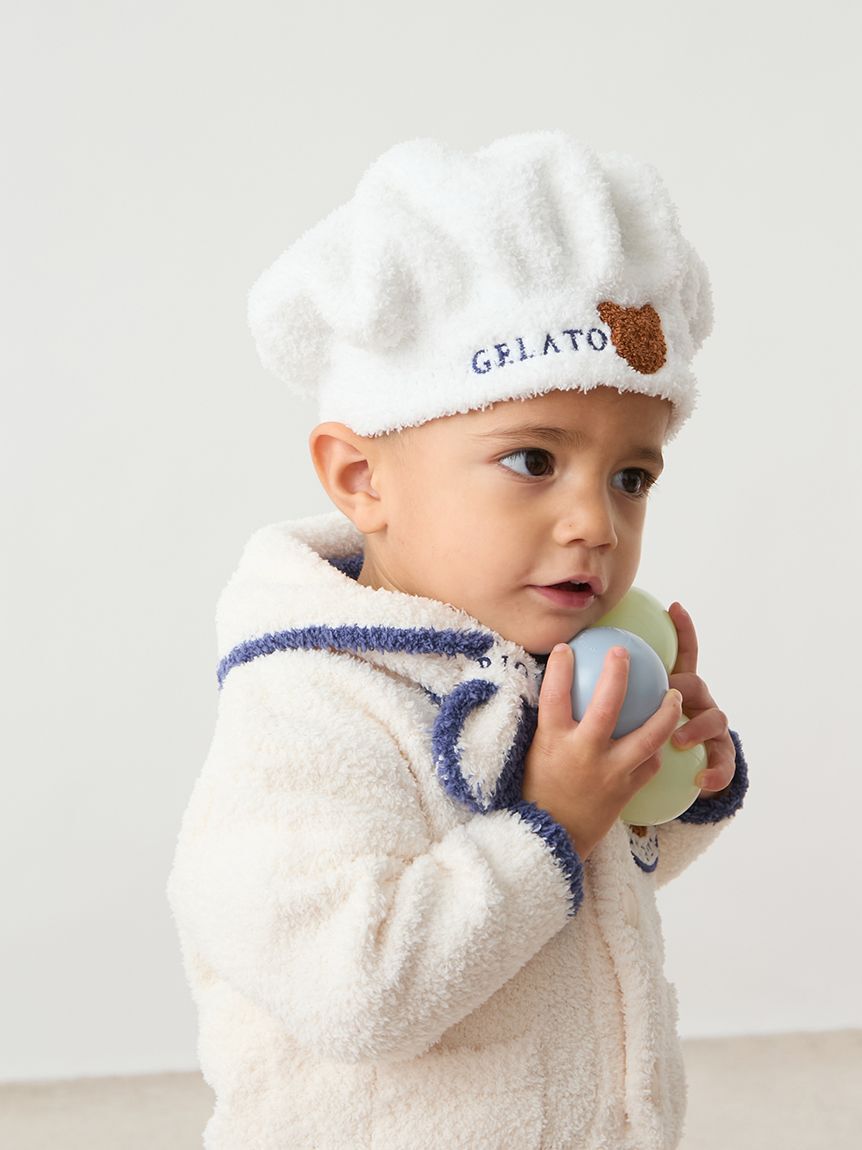 GELATO PIQUE KIDS & BABY「【BABY】ベビモコアニマルブレッドカーディガン&スカーフセット」|その他ベビー用品|