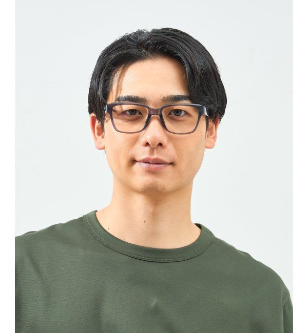  「ウェリントン型 メガネ 太縁フレーム | 軽量 | 伊達・ 度付きメガネ｜ ユニセックス   レンズ交換券付」|メガネ|