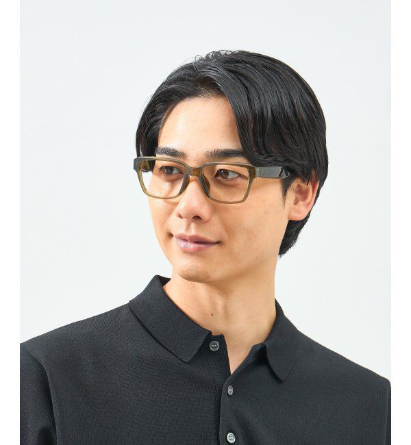  「ウェリントン型 メガネ 太縁フレーム | 軽量 | 伊達・ 度付きメガネ｜ ユニセックス   レンズ交換券付」|メガネ|