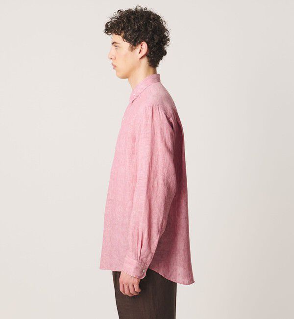 UNITED ARROWS「＜SOVEREIGN＞リネン ソリッド シャツ」|シャツ・ブラウス|