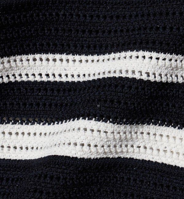 UNITED ARROWS「メッシュ スパングル カーディガン ‐ウォッシャブル‐」|カーディガン|