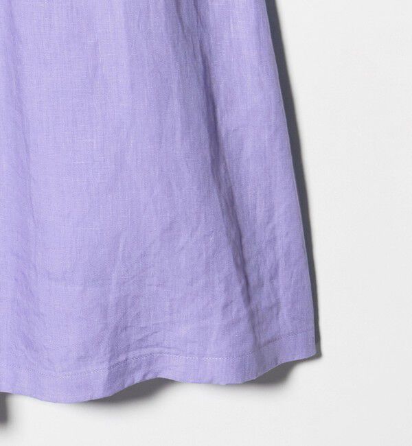 UNITED ARROWS「リネン タック ロングスカート ‐ウォッシャブル‐」|スカート|