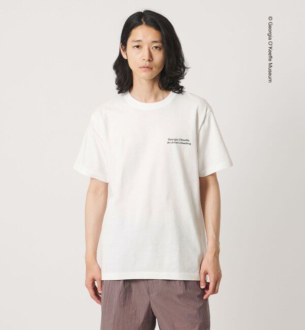 UNITED ARROWS「【別注】＜Georgia O&rsquo;Keeffe Museum＞ グラフィック Tシャツ」|Tシャツ・カットソー|