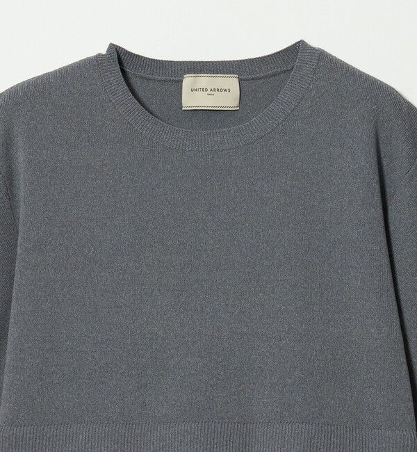UNITED ARROWS「カットワーク バルーン シルエット ニット ‐ウォッシャブル‐」|ニット・セーター|