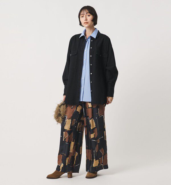UNITED ARROWS「＜SACRA＞ジオメトリック プリント パンツ」|その他|