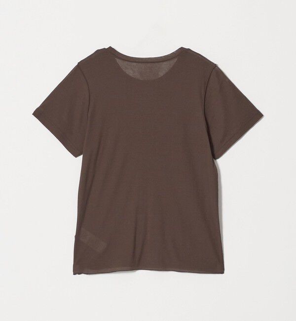conte「＜upper hights &times; conte＞ シアー クルーネックTシャツ」|Tシャツ・カットソー|