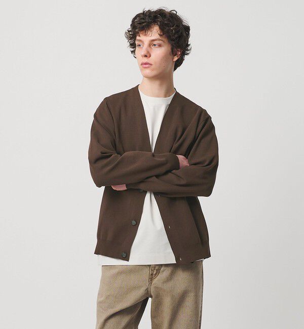 UNITED ARROWS「フォーシーズンズ ミラノリブ カーデガン」|カーディガン|
