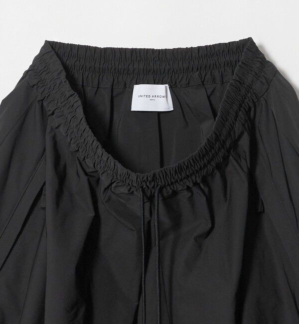 UNITED ARROWS「タフタ ジップ フレアスカート ‐ウォッシャブル‐」|フレア|