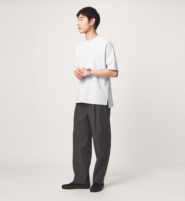 UNITED ARROWS green label relaxing「ダブルフェイス クルーネック 半袖 Tシャツ カットソー -吸水速乾・抗菌-」|Tシャツ・カットソー|