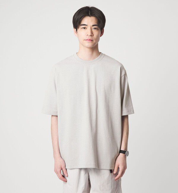UNITED ARROWS green label relaxing「【WEB限定】ファンクショナル ヘビーウェイト クルーネック 半袖 Tシャツ カットソー -抗菌-」|Tシャツ・カットソー|