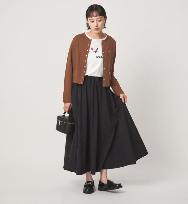 UNITED ARROWS green label relaxing「＜To b. by agnes b.コラボ＞ドットボタン カーディガン」|カーディガン|