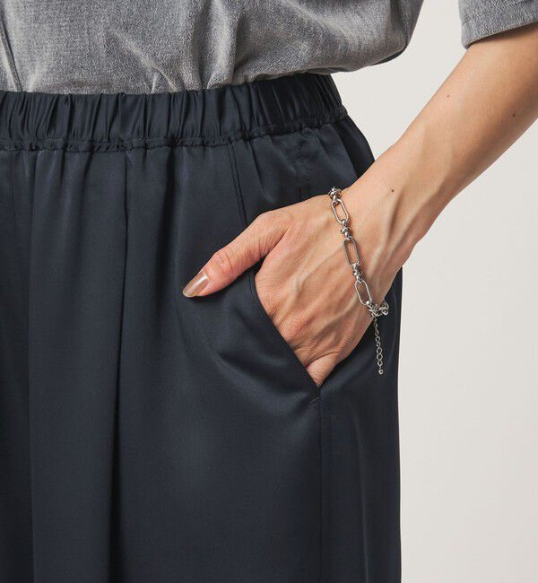 UNITED ARROWS green label relaxing「サテン パンツ」|その他|